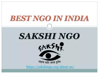 Best NGO in INDIA