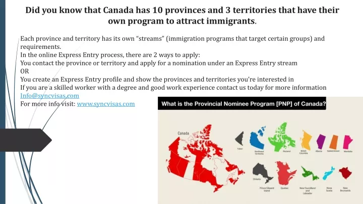 did you know that canada has 10 provinces