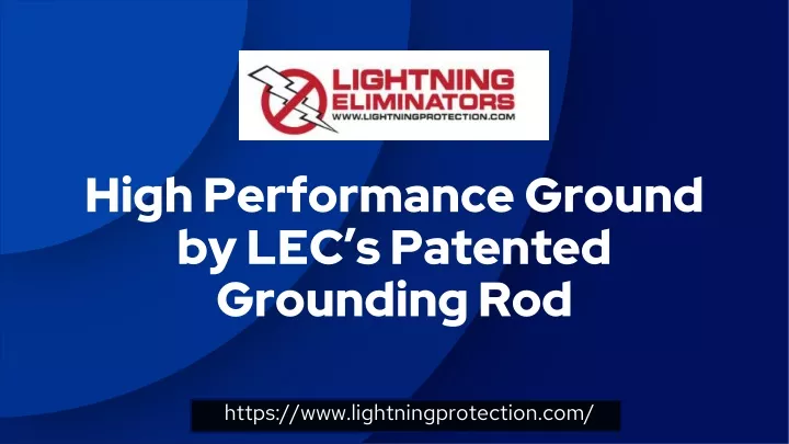 high performance ground by lec s patented