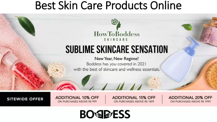 best skin care products online