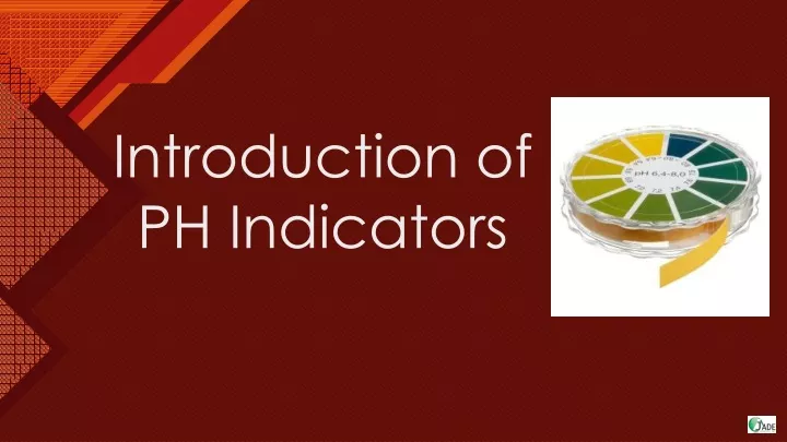 introduction of ph indicators