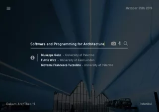 Architects as tool consumers, discovering trends in software and programming languages for architecture with Google tren