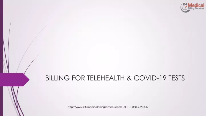 billing for telehealth covid 19 tests