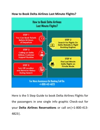 Delta Airlines Last Minute Flights