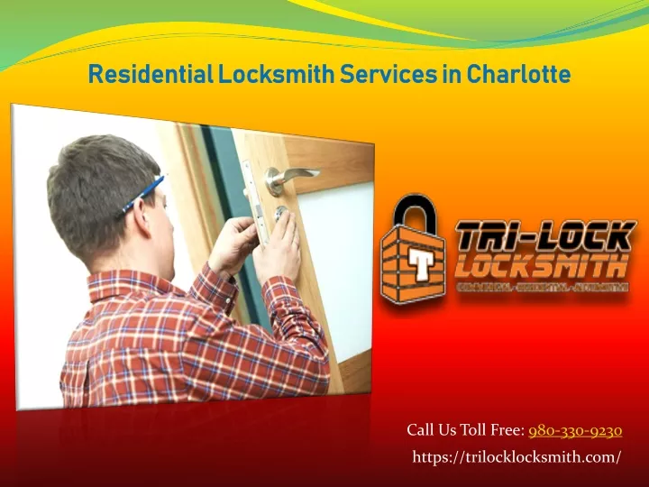 residential locksmith services in charlotte