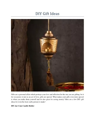 diy gift ideas