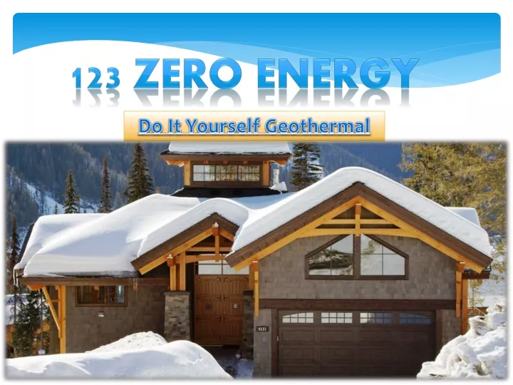 do it yourself geothermal