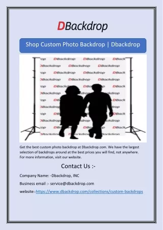 shop custom photo backdrop dbackdrop