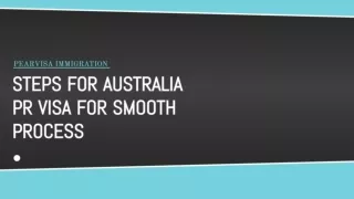 Steps for Australia PR visa for Smooth Process