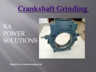 Crankshaft repair | Crankshaft Grinding – Marineengine