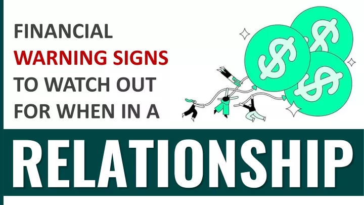 financial warning signs to watch out for when