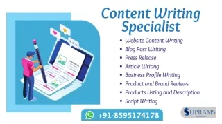 Content Writing Services in India | Content writing company in Delhi