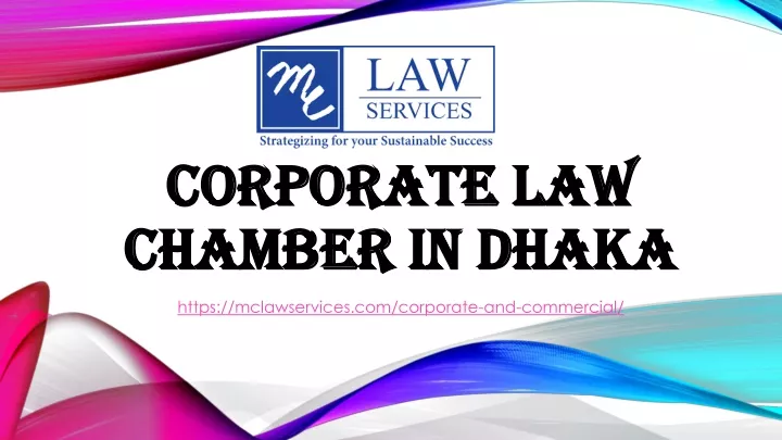 corporate law chamber in dhaka