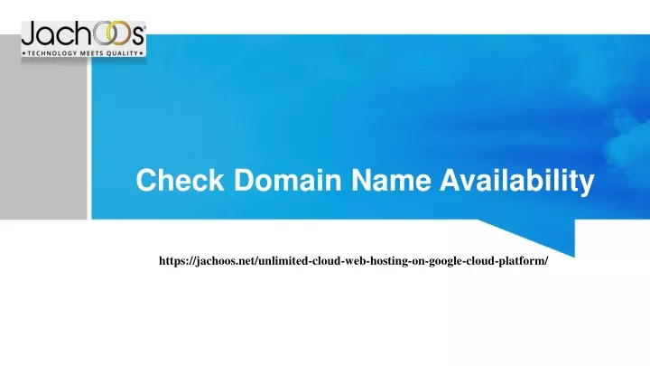 check domain name availability