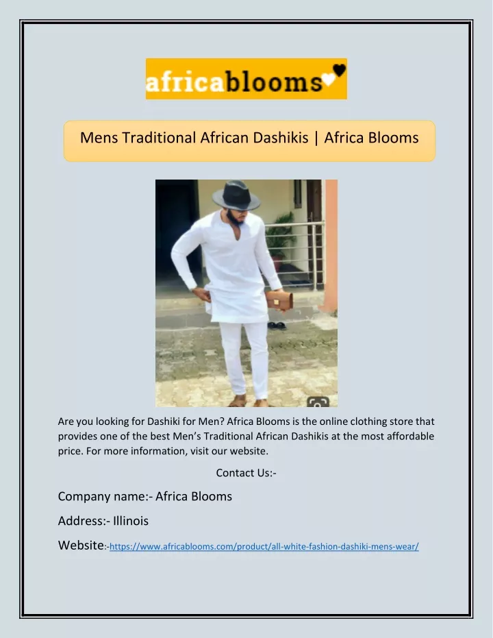 mens traditional african dashikis africa blooms
