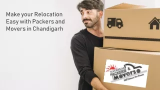 Make your Relocation Easy with Packers and Movers in Chandigarh