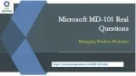 2021 Managing Modern Desktops MD-101 Training Questions - slide 1