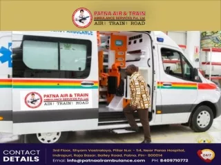 ICU mobile Ambulance is in Patna now
