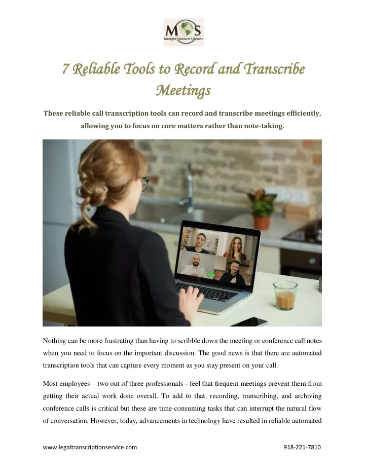 7 reliable tools 7 reliable tools to record