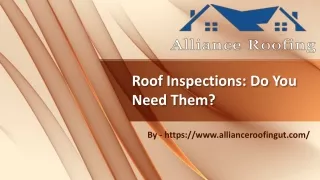 Roof Inspections: Do You Need Them