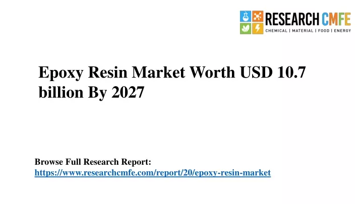 epoxy resin market worth usd 10 7 billion by 2027