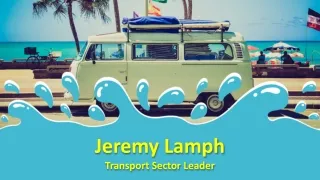 Jeremy Lamph | Transport Sector Leader