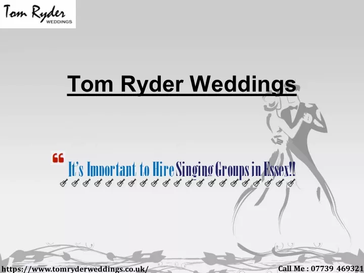 tom ryder weddings
