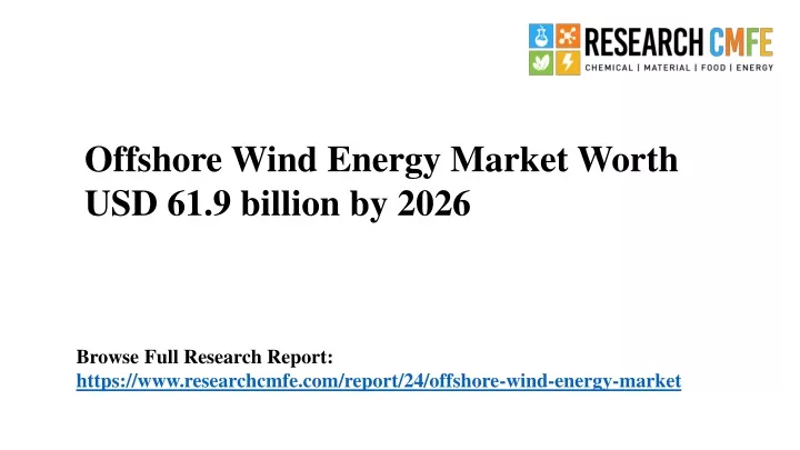 offshore wind energy market worth