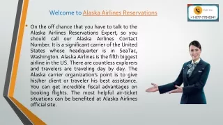 welcome to alaska airlines reservations