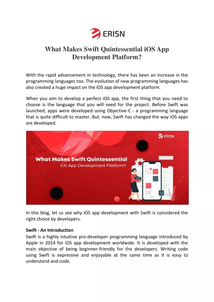 what makes swift quintessential