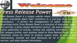 How TO Write Press Release Power USA