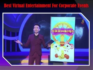 best virtual entertainment for corporate events