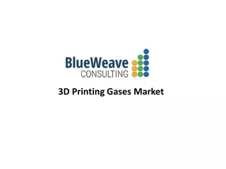 3d printing gases market