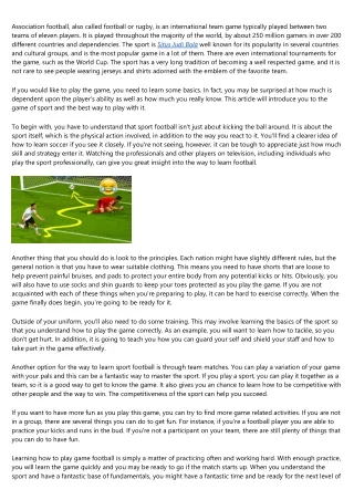 association football also called football