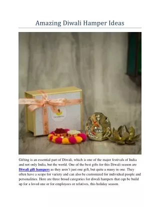 amazing diwali hamper ideas