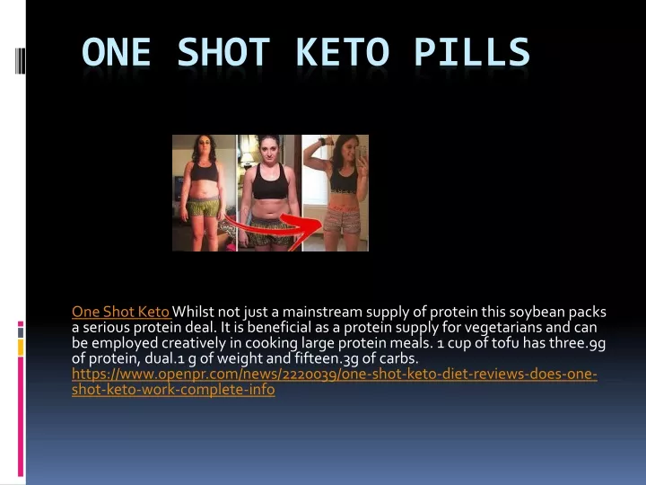 one shot keto pills