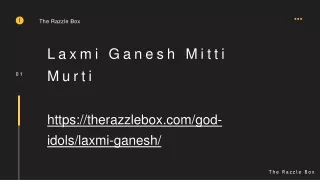 laxmi ganesh mitti murti https therazzlebox com god idols laxmi ganesh