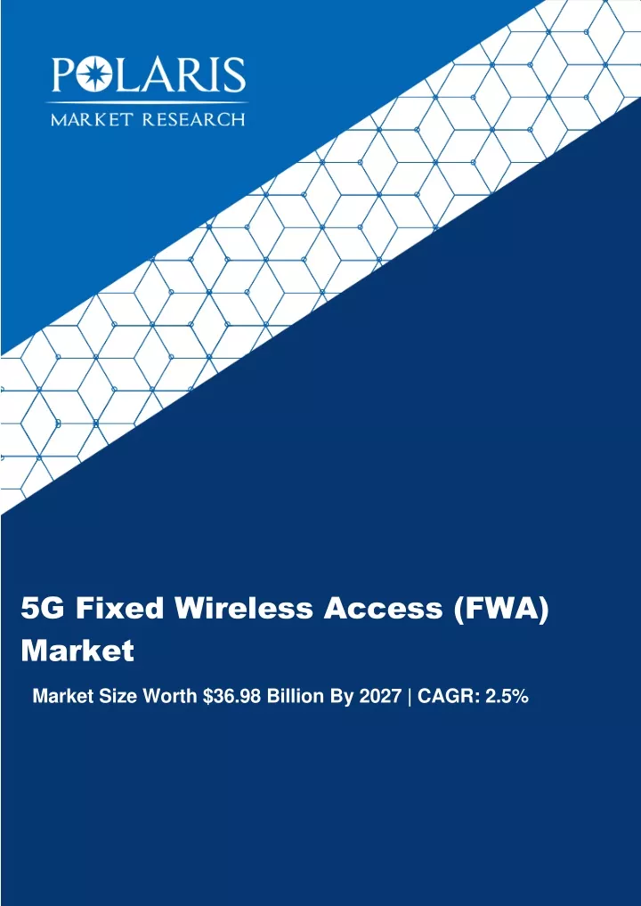 5g fixed wireless access fwa market