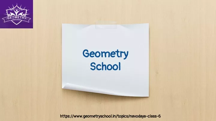 geometry school