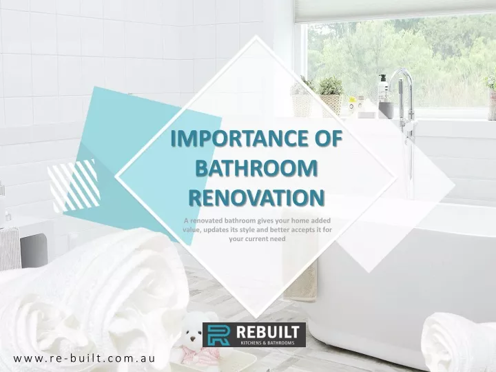 importance of bathroom renovation