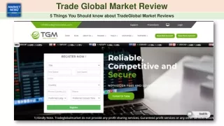Trade Global Market Review | Is tradeglobal market scam?