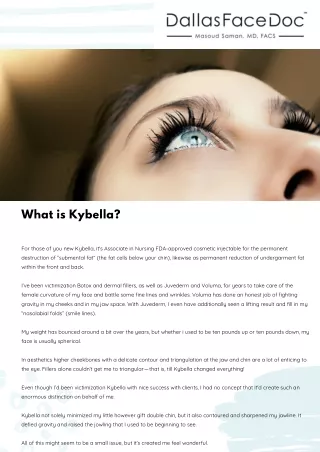 what is kybella