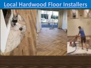 local hardwood floor installers