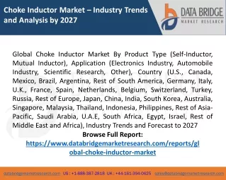 choke inductor market industry trends