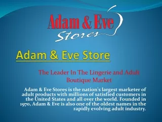 adam eve store