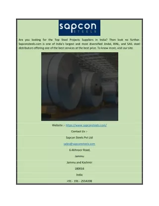are you looking for the top steel projects