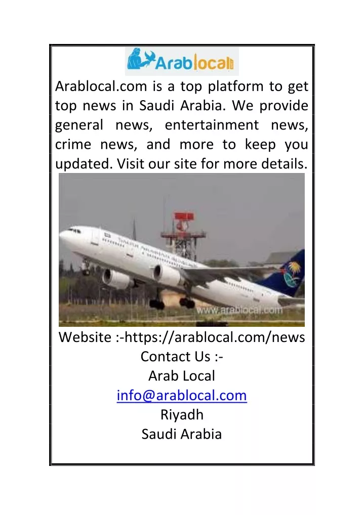 arablocal com is a top platform to get top news