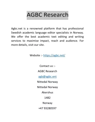 agbc net is a renowned platform that