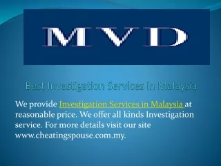 best investigation services in malaysia