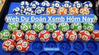 Web Dự Đoán Xsmb Hôm Nay